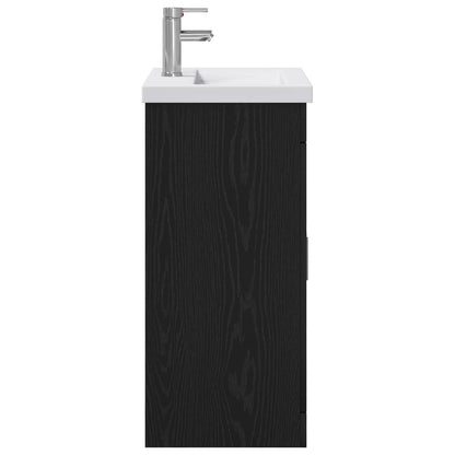 Bathroom Furniture Set Black Oak 61 x 40 x 84.5 cm