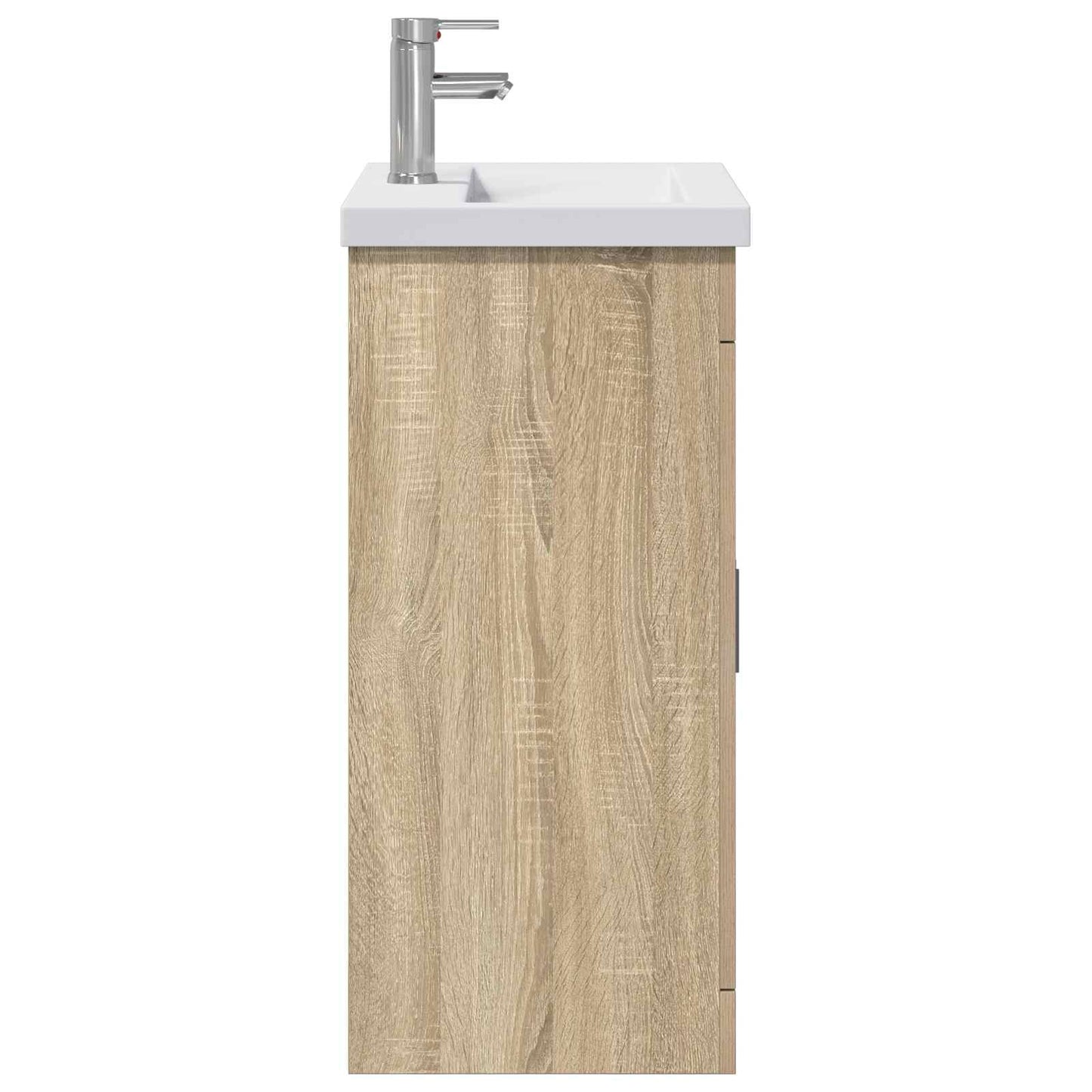 Bathroom Furniture Set Sonoma Oak 61 x 40 x 84.5 cm