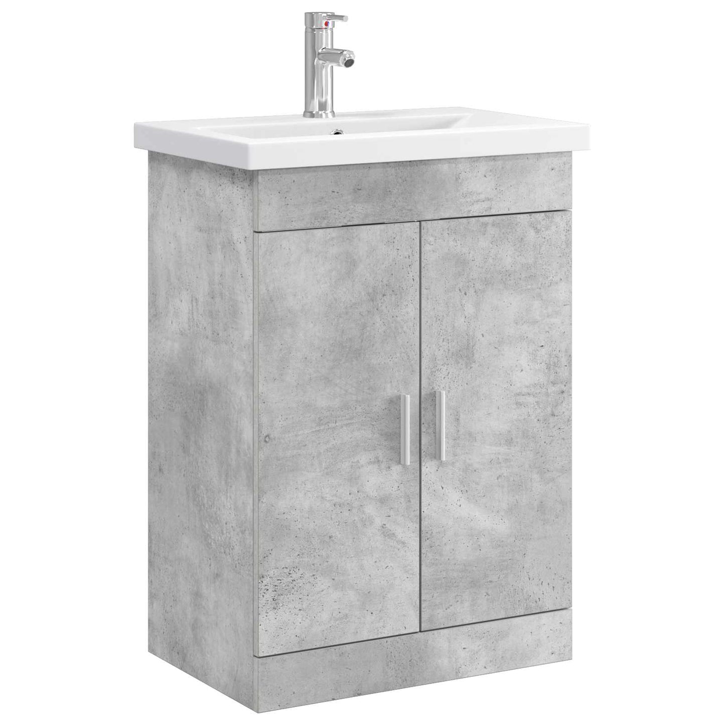 Bathroom Furniture Set Concrete Grey 61 x 40 x 84.5 cm