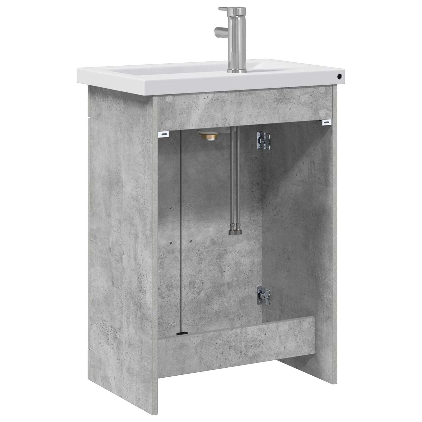 Bathroom Furniture Set Concrete Grey 61 x 40 x 84.5 cm
