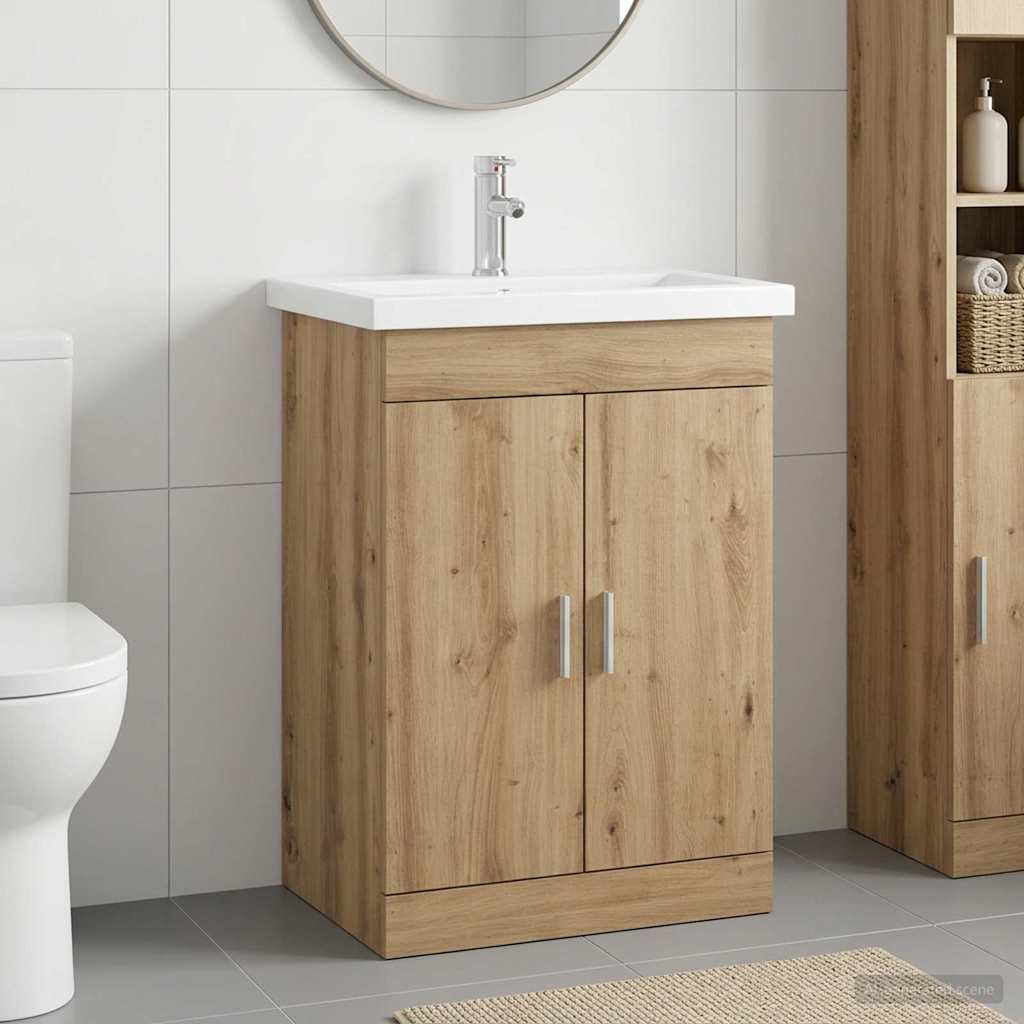 Bathroom Furniture Set Artisan Oak 61 x 40 x 84.5 cm