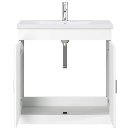 Bathroom Furniture Set White 81 x 40 x 84.5 cm Engineered Wood