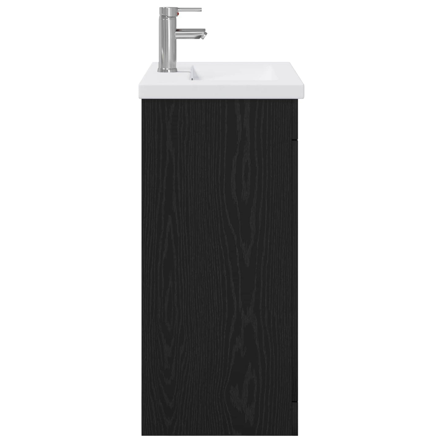 Bathroom Furniture Set Black Oak 81 x 40 x 84.5 cm