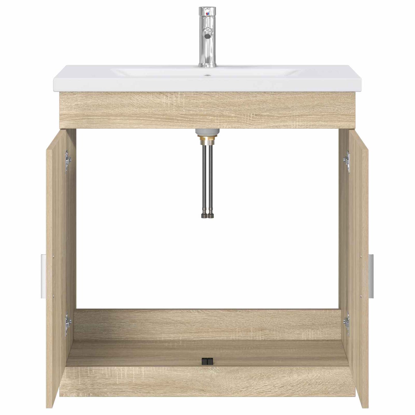 Bathroom Furniture Set Sonoma Oak 81 x 40 x 84.5 cm