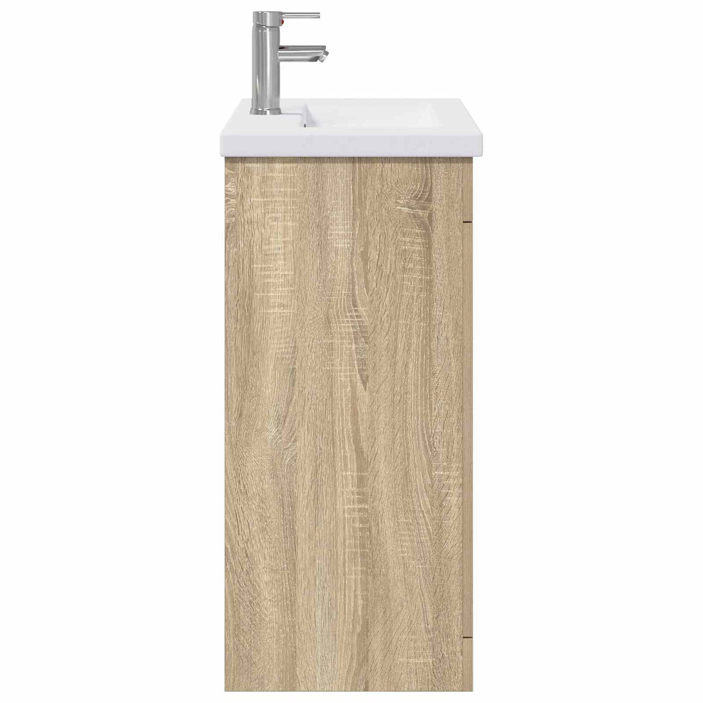 Bathroom Furniture Set Sonoma Oak 81 x 40 x 84.5 cm