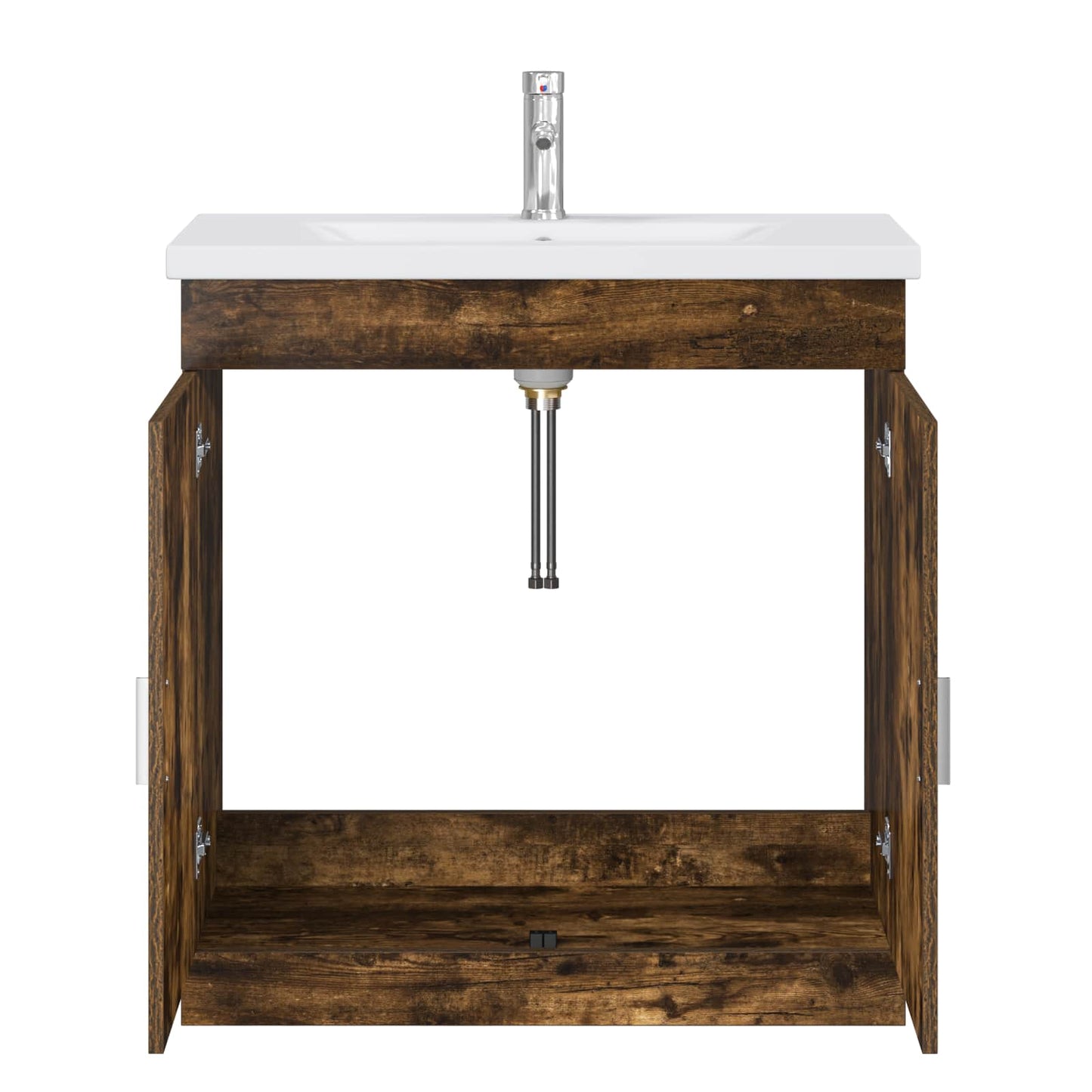 Bathroom Furniture Set Smoked Oak 81 x 40 x 84.5 cm