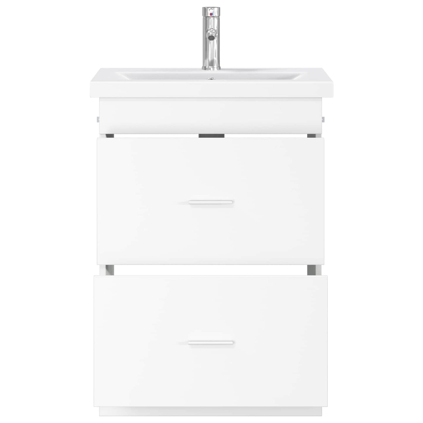 Bathroom Furniture Set White 61 x 40 x 84.5 cm Engineered Wood