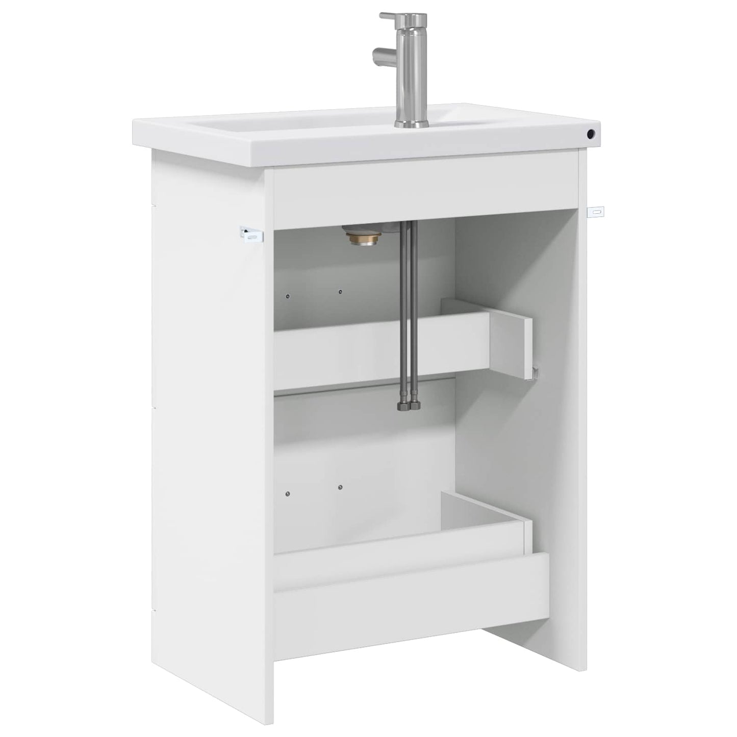 Bathroom Furniture Set White 61 x 40 x 84.5 cm Engineered Wood