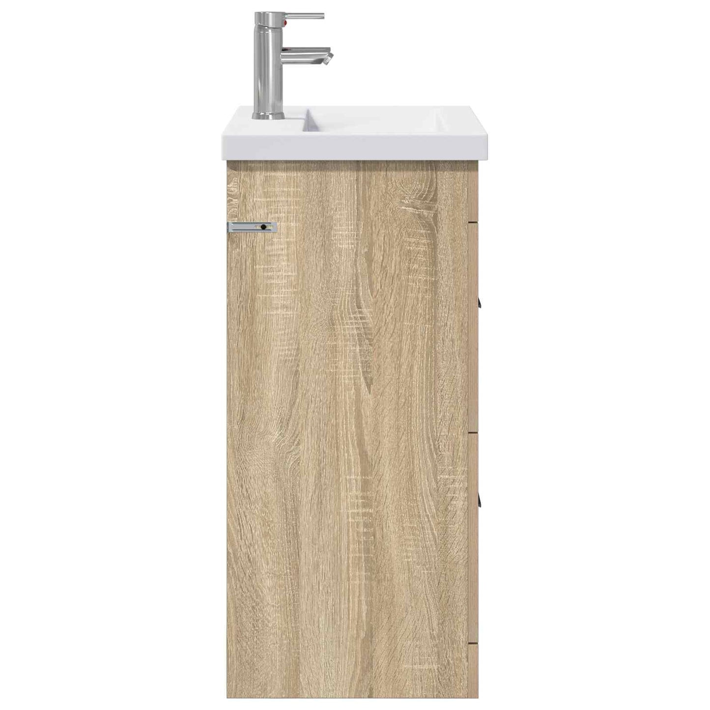 Bathroom Furniture Set Sonoma Oak 61 x 40 x 84.5 cm