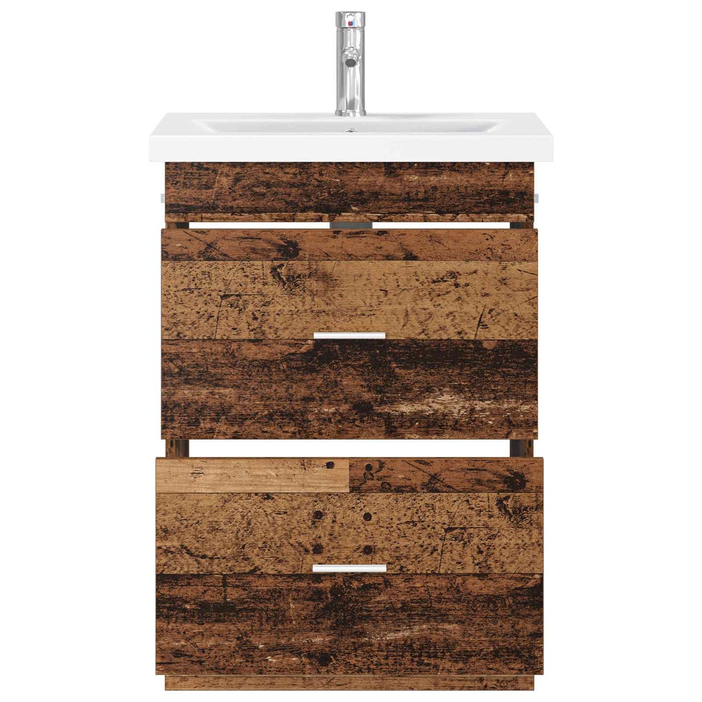 Bathroom Furniture Set Old Wood 61 x 40 x 84.5 cm