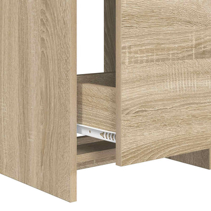 Bathroom Furniture Set Sonoma Oak 81 x 40 x 84.5 cm