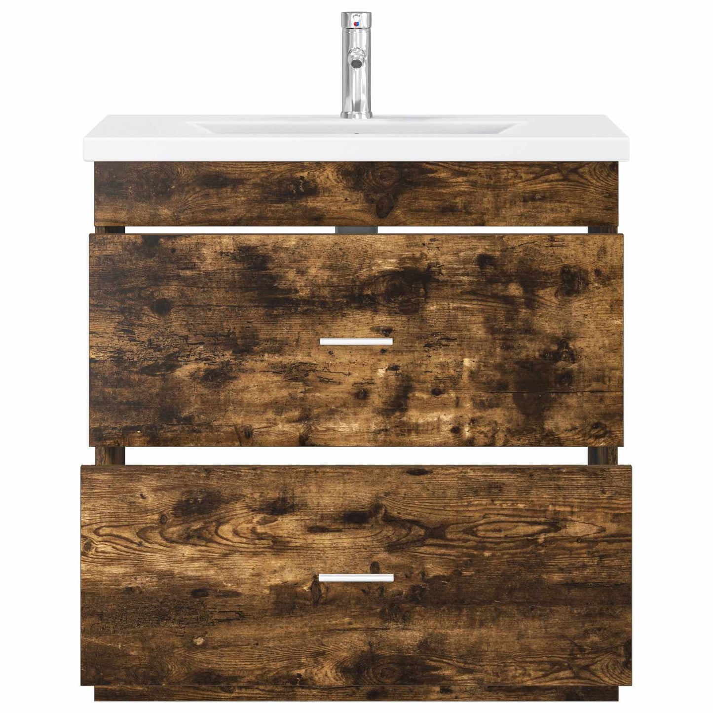 Bathroom Furniture Set Smoked Oak 81 x 40 x 84.5 cm