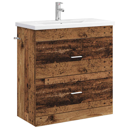 Bathroom Furniture Set Old Wood 81 x 40 x 84.5 cm