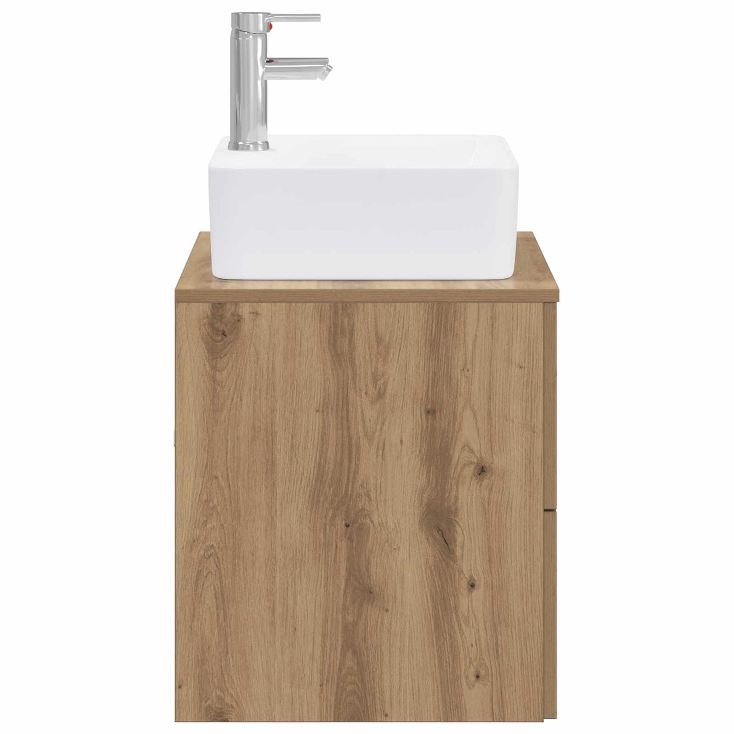 Bathroom Furniture Set Artisan Oak Engineered Wood