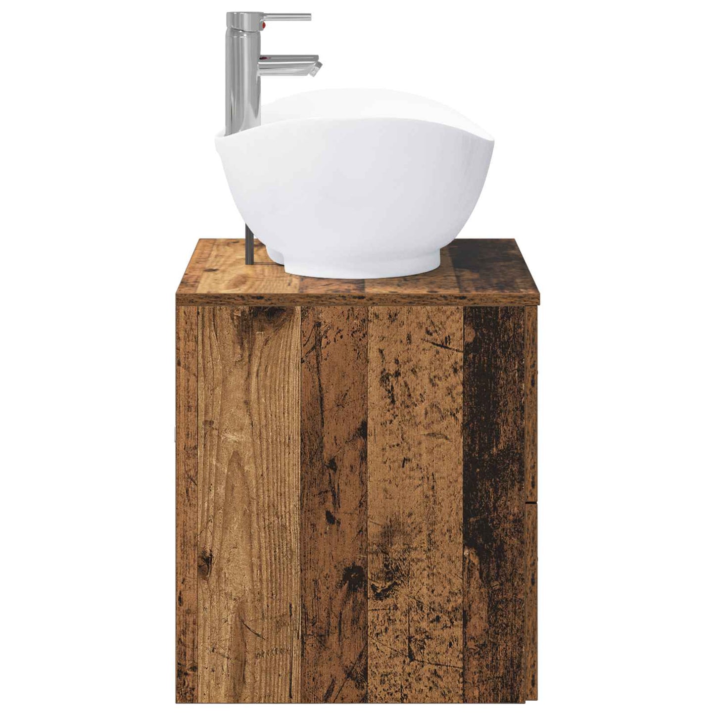 Bathroom Furniture Set Old Wood Engineered Wood