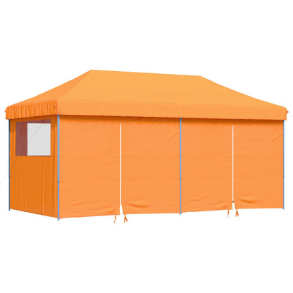 Party Tent Folding Orange 292 x 580 x 315 cm Oxford Fabric