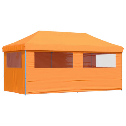 Party Tent Folding Orange 292 x 580 x 315 cm Oxford Fabric