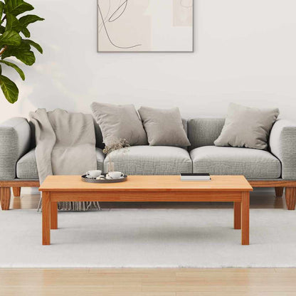 Coffee Table Max Brown 110 x 50 x 30 cm Solid Pine Wood