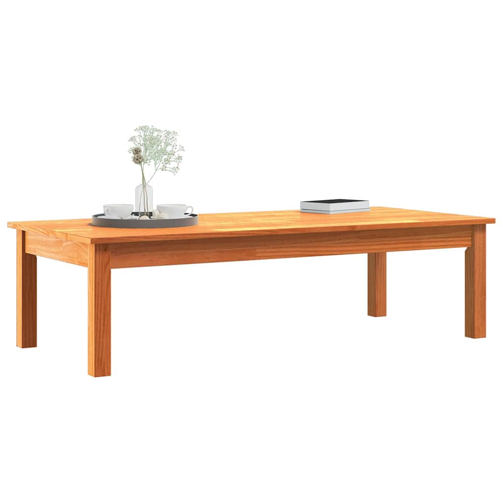 Coffee Table Max Brown 110 x 50 x 30 cm Solid Pine Wood