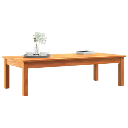 Coffee Table Max Brown 110 x 50 x 30 cm Solid Pine Wood