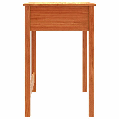 Desk with Drawer Max Brown 100 x 50 x 78 cm Solid Pine Wood
