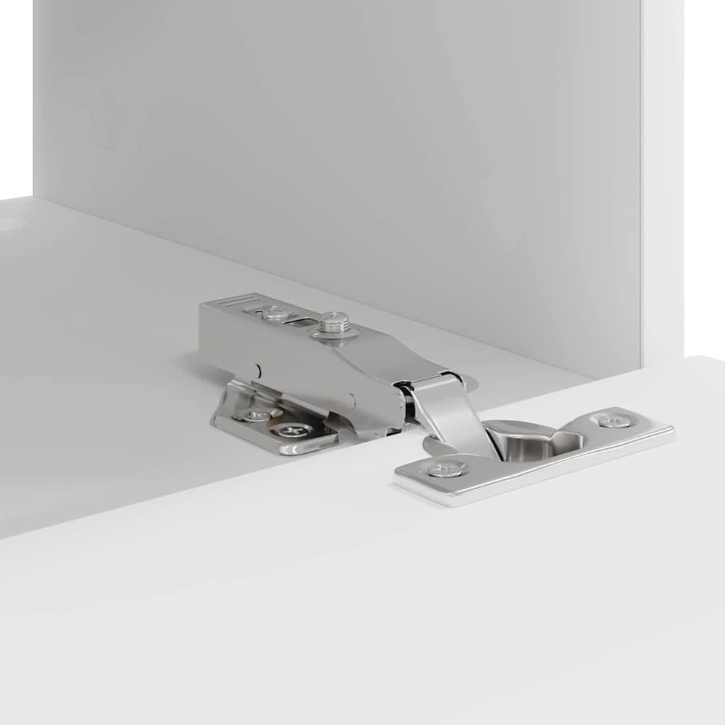 TV Wall Cabinet 2 pcs White 39 x 31 x 29.5 cm Engineered Wood