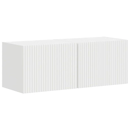 TV Wall Cabinet 2 pcs White 39 x 31 x 29.5 cm Engineered Wood