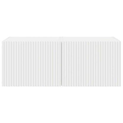 TV Wall Cabinet 2 pcs White 39 x 31 x 29.5 cm Engineered Wood