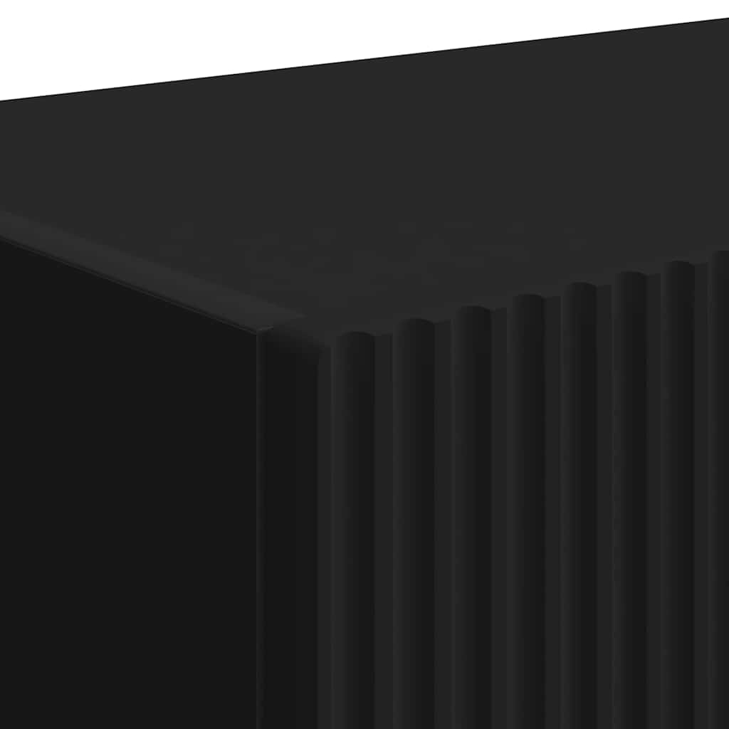 TV Wall Cabinet Black 39 x 31 x 29.5 cm Engineered Wood