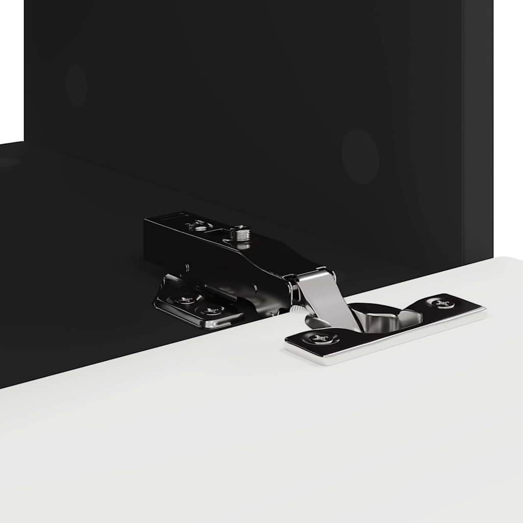 TV Wall Cabinet Black 39 x 31 x 29.5 cm Engineered Wood
