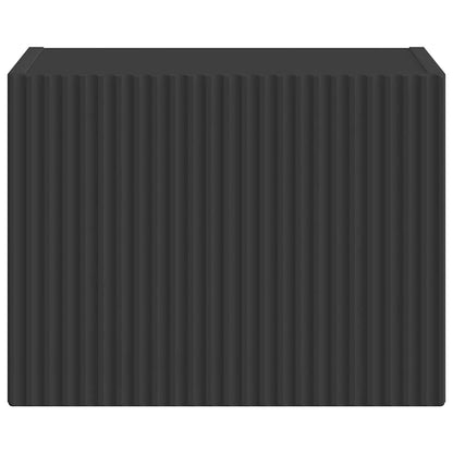 TV Wall Cabinet Black 39 x 31 x 29.5 cm Engineered Wood