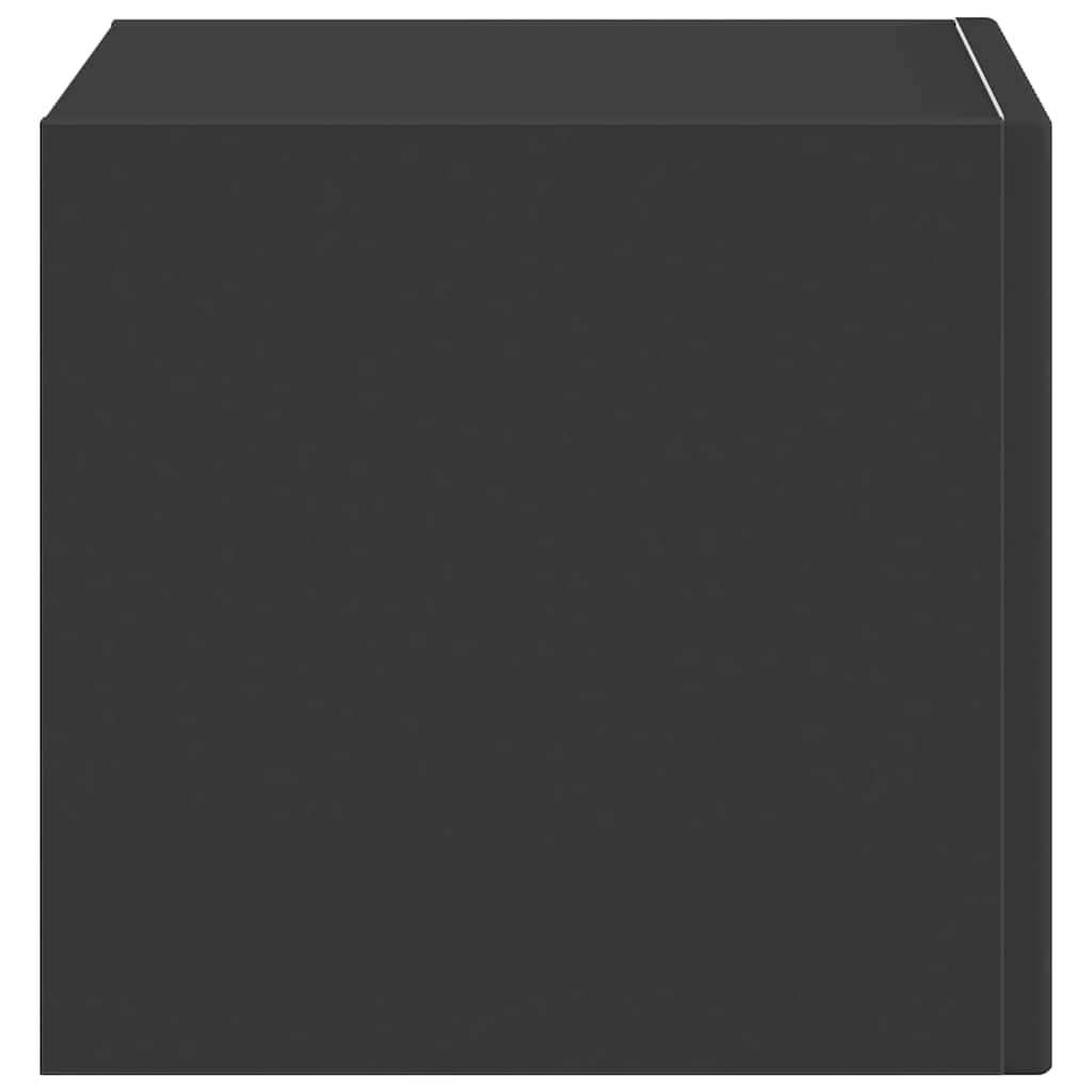 TV Wall Cabinet Black 39 x 31 x 29.5 cm Engineered Wood