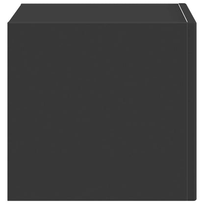 TV Wall Cabinet Black 39 x 31 x 29.5 cm Engineered Wood