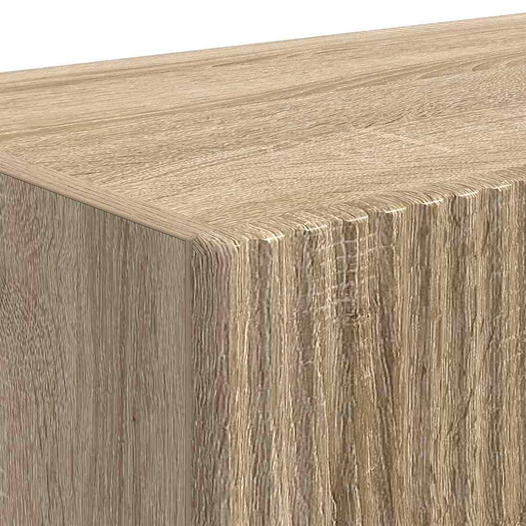 TV Wall Cabinet 2 pcs Sonoma 39 x 31 x 29.5 cm Engineered Wood