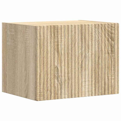TV Wall Cabinet 2 pcs Sonoma 39 x 31 x 29.5 cm Engineered Wood