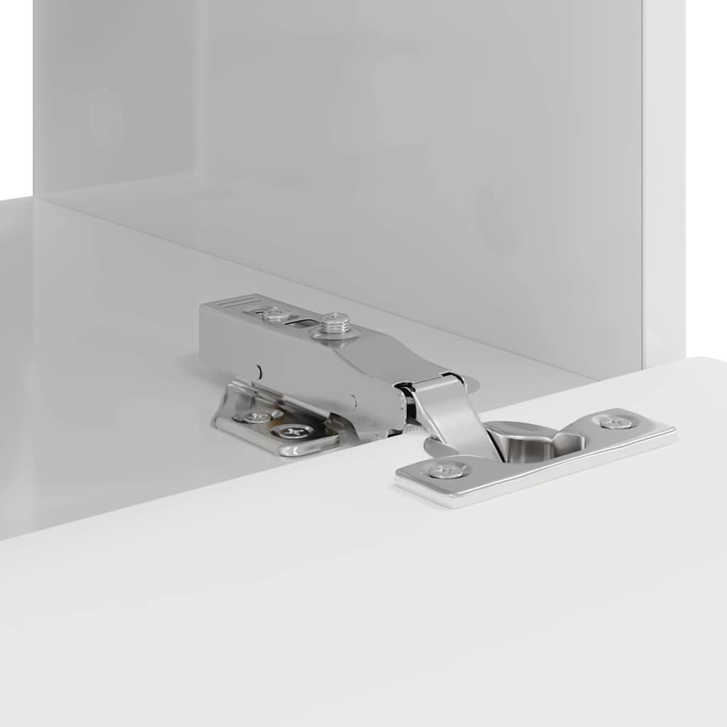 TV Wall Cabinet Gloss White 39 x 31 x 29.5 cm Engineered Wood