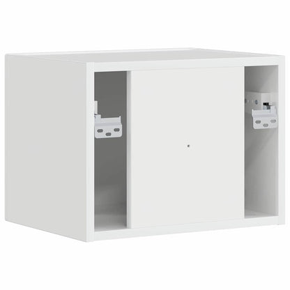 TV Wall Cabinet Gloss White 39 x 31 x 29.5 cm Engineered Wood