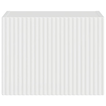 TV Wall Cabinet Gloss White 39 x 31 x 29.5 cm Engineered Wood