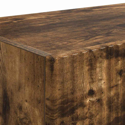 TV Wall Cabinet Wall-mounted 2 pcs Smoked Oak 39 x 31 x 29.5 cm