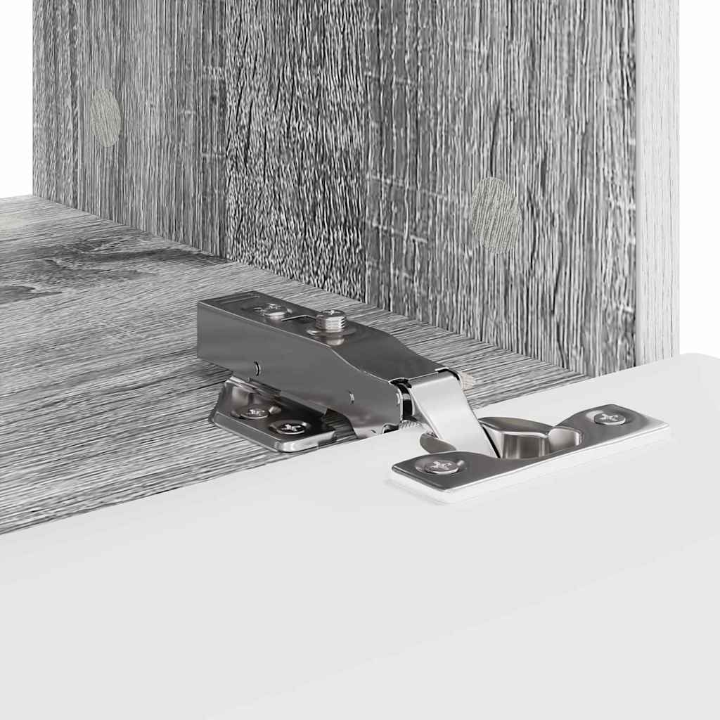 TV Wall Cabinet Grey Sonoma 39 x 31 x 29.5 cm Engineered Wood