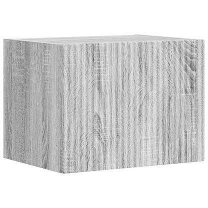 TV Wall Cabinet Grey Sonoma 39 x 31 x 29.5 cm Engineered Wood