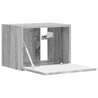 TV Wall Cabinet Grey Sonoma 39 x 31 x 29.5 cm Engineered Wood