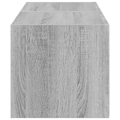 TV Wall Cabinet 2 pcs Grey Sonoma 39 x 31 x 29.5 cm