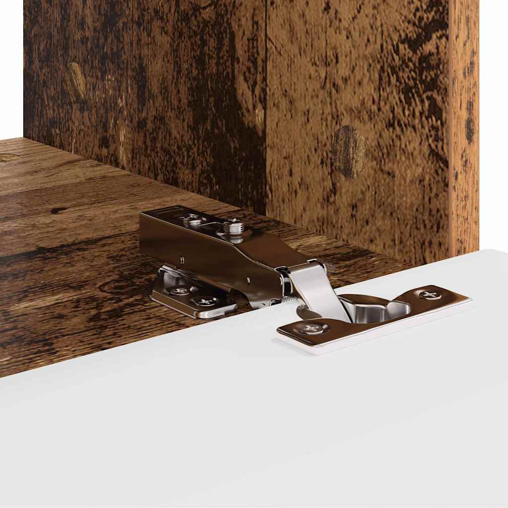 TV Wall Cabinet Old Wood 39 x 31 x 29.5 cm Engineered Wood