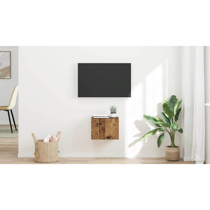 TV Wall Cabinet Old Wood 39 x 31 x 29.5 cm Engineered Wood