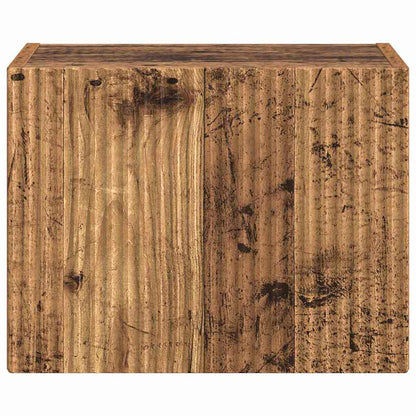TV Wall Cabinet Old Wood 39 x 31 x 29.5 cm Engineered Wood