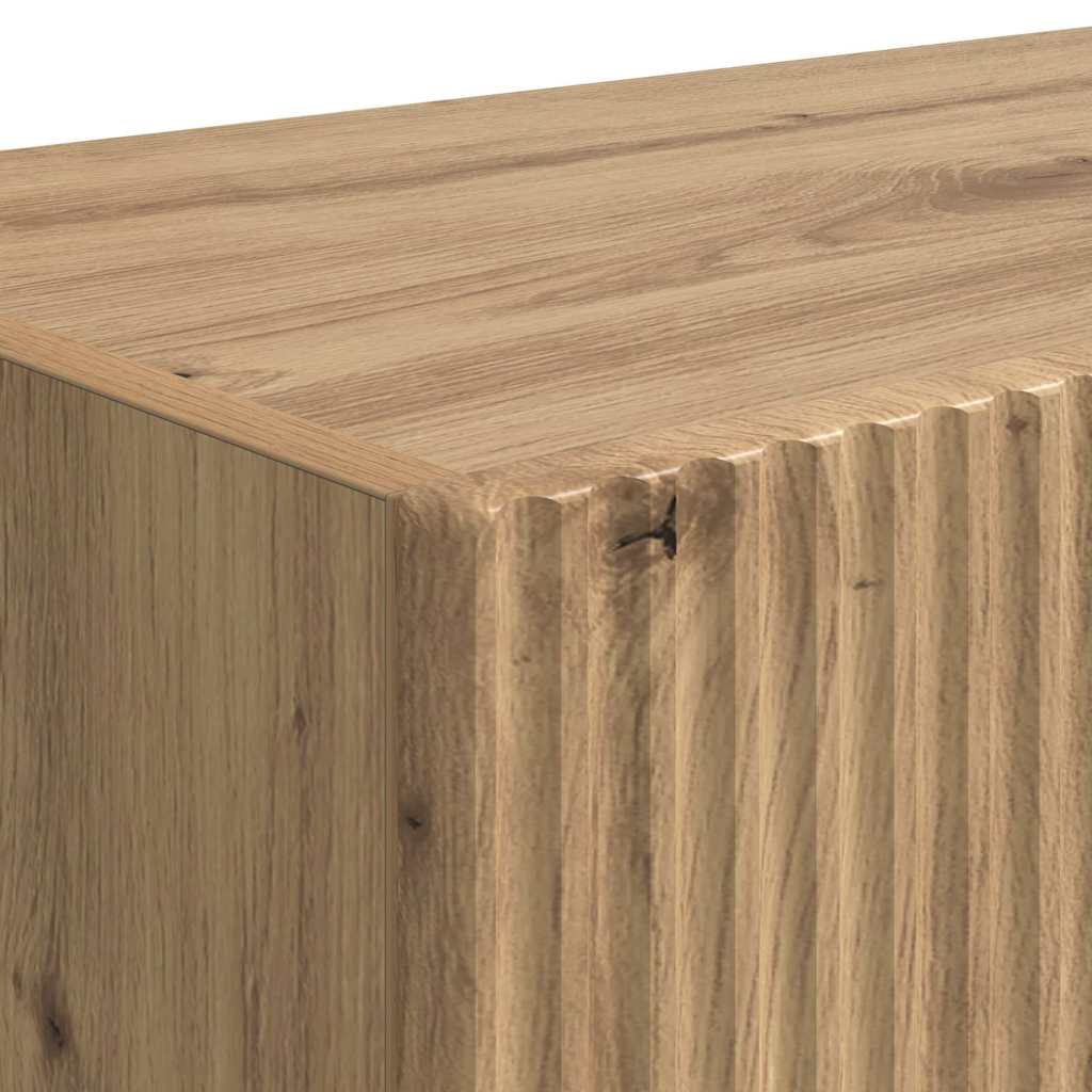 TV Wall Cabinet Artisian Oak 39 x 31 x 29.5 cm Engineered Wood