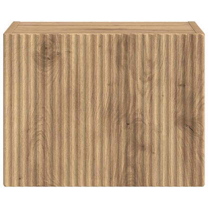 TV Wall Cabinet Artisian Oak 39 x 31 x 29.5 cm Engineered Wood