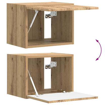 TV Wall Cabinet Artisian Oak 39 x 31 x 29.5 cm Engineered Wood