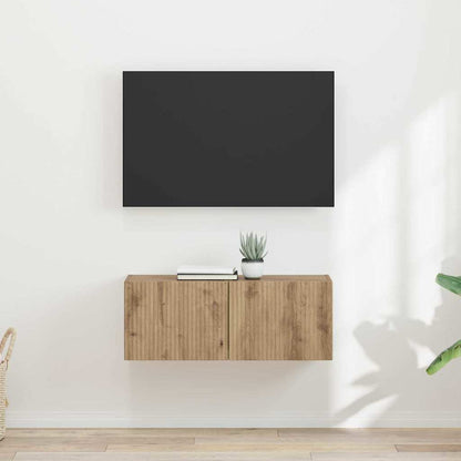 TV Wall Cabinet 2 pcs Artisian Oak 39 x 31 x 29.5 cm